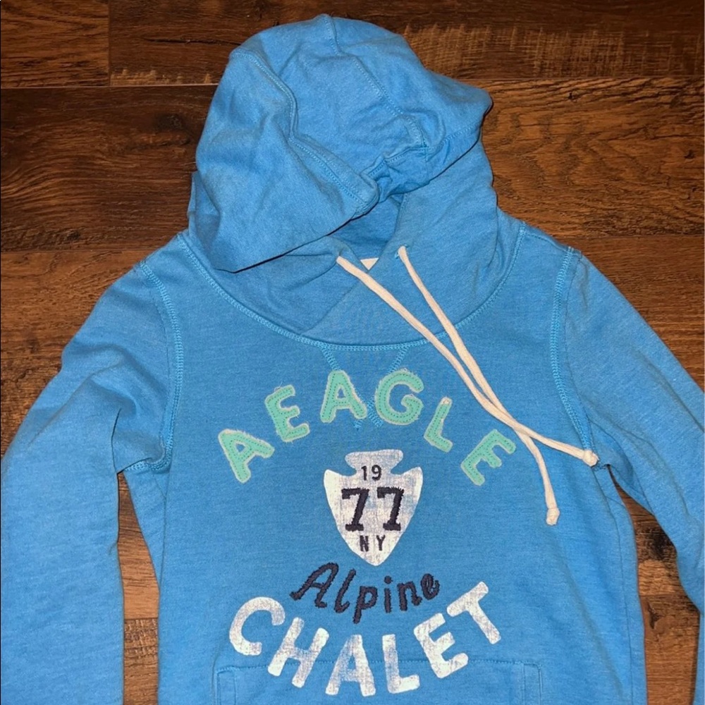 Blue American Eagle Hoodie size XS